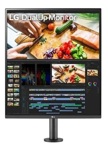 Monitor Ips Qhd 28 Pulgadas LG Dual Up Ergo 28mq780 Hdr Usb