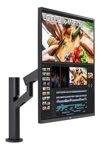 Monitor Ips Qhd 28 Pulgadas LG Dual Up Ergo 28mq780 Hdr Usb