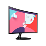 MONITOR 24" SAMSUNG S3 C36C LS24C360EALX GAMER CURVO FULLHD HDMI 75HZ NEGRO