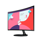 MONITOR 24" SAMSUNG S3 C36C LS24C360EALX GAMER CURVO FULLHD HDMI 75HZ NEGRO