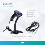 Lector Código de Barra Inalámbrico Nictom LCB6200 Usb