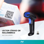 Lector Código de Barra Inalámbrico Nictom LCB6200W Usb