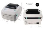 Impresora Térmica X-Printer XP-470B 108mm 127mm/s Imprime Códigos de Barras