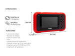 Scanner Automotriz Launch Creader CRP129 Multimarca OBD2 Escaneo Automático