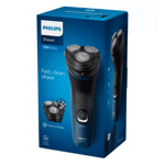 Afeitadora Philips S1151/00 Serie 1000 afeitado en seco y húmedo