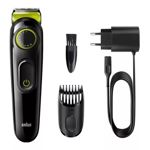 Recortadora De Barba Braun Trimmer 3 Patillera Bt3221 20 longitudes