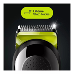 Afeitadora Y Cortadora De Pelo Braun MGK3221 NEGRA 220V 