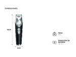 Afeitadora Trimmer Recargable Wahl Groomsman Pro