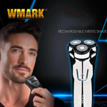 Maquina Afeitadora Inalámbr. Bat. Litio 600mAh Wmark NG-992