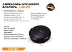 Aspiradora Robot Lüsqtoff LAR-102 220V - Negra