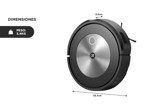 Aspiradora Robot iRobot Roomba J7+ WiFi Alexa + Estacion de Autovaciado