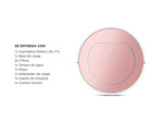 Aspiradora Robot V7s plus ILIFE Trapea y aspira