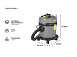 Aspiradora Limpia Tapizados Karcher Puzzi 415