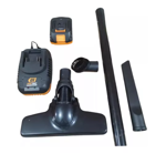 Aspiradora Inalambrica 650ml Lusqtoff La38-8bk + Kit Bateria