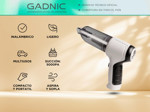 Aspiradora De Mano Inalámbrica Gadnic 80W Multiuso 4 En 1
