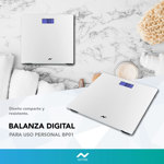 Balanza Personal Digital de Baño Nictom BP01 Color Blanco