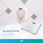 Balanza Personal Digital de Baño Nictom BP01 Color Blanco