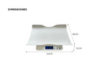 Balanza Pediatrica Gadnic con Pantalla LCD