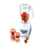 LICUADORA DE VASO PHILIPS HR2030/10 600W 2L 3 VELOCIDADES BLANCA Y LAVANDA