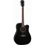 Guitarra Electroacustica Washburn Ad5Ce Natural Apprentice Series Black
