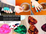 Kit De Accesorios Para Guitarra Acustica Cuerdas 66 Unidades