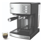 Cafetera Oster Primalatte Bvstem6603 Gris 220v Negro/Acero