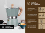 Cafetera Moka Cuk By Gadnic MK60P Tipo Italiana