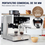 Cafetera Oster Espresso EM7400, Barista Perfect Brew Maxima