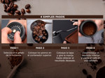 Molinillo de Café Manual Gadnic Profesional Con Regulador de Molida