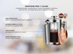Cafetera Prensa Francesa Gadnic Acero Inoxidable Térmica
