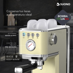 Cafetera Espresso Slim 20 Bar 1350w 1.1 Litros