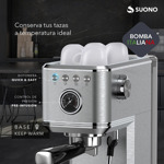 Cafetera Espresso Slim 20 Bar 1350w 1.1 Litros
