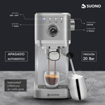 Cafetera Espresso Slim 20 Bar 1350w 1.1 Litros