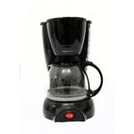 CAFETERA DE FILTRO KANJIHOME KJH-CMF0800S03 JARRA DE VIDRIO 6 TAZAS 800W NEGRA