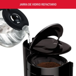 Cafetera Cafécity Negra Moulinex FG320558