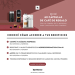 Cafetera Nespresso Creatista Plus Metallic J520-AR-ME-NE