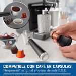 Cafetera Espresso Oster PrimaLatte Touch 3en1 Comp Nespresso