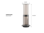 Kit Cafetera Gadnic CukPress Prensa Tipo Aeropress Portátil + Accesorios