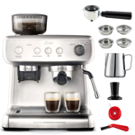 Cafetera Oster Express AInox 15 Bar Vapor Molinillo Acc