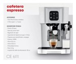 Cafetera Espresso Ultracomb Ce6111 20 Bar Tactil Espumador