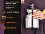 Cafetera Express 19 Bar CME04 + Molinillo De Cafe Manual Gadnic