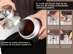 Cafetera Express 19 Bar CME04 + Molinillo De Cafe Manual Gadnic