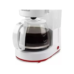 CAFETERA BLACK & DECKER CM0410-AR - BLANCO 8 TAZAS