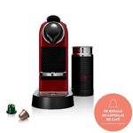 CAFETERA NESPRESSO CITIZ & MILK CHERRY - ROJA 1LT 19BAR AUTO APAGADO (C123-AR-CR-NE2)