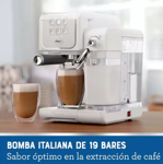 Cafetera Expresso + Capsula Oster Em6801w 19 Bares Espumador