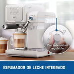 Cafetera Expresso + Capsula Oster Em6801w 19 Bares Espumador