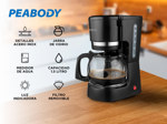 Cafetera Peabody SemiAutomatica De Filtro Goteo 1.5lts Negra PE-CT4205