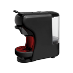 Cafetera Kanji KJH-CM1500MC02 automática negra para expreso y capsulas 220V