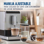 CAFETERA OSTER EXPRESS EM8100 - SILVER 20 BAR 12 LTS 1470W MOLINILLO