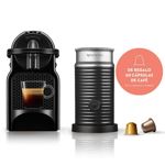 Cafetera Nespresso Inissia D40Aeroccino - Negra Aero 06Lts 19Bar Auto Off (A3D40-Ar-Bk-Ne)